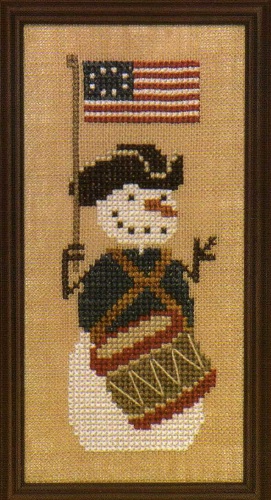 click here to view larger image of Freedom Drummer Boy (counted cross stitch kit)