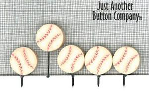 click here to view larger image of Just Pins - P is for Pins - Baseball (pin)