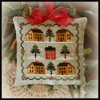 click here to view larger image of 2012 Ornament 12-Saltbox Village (chart)