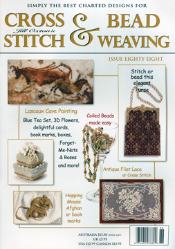 click here to view larger image of Cross Stitch & Bead Weaving Issue #88 (magazines)