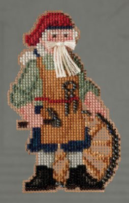 click here to view larger image of Jamestown Santa (2013) (counted cross stitch kit)
