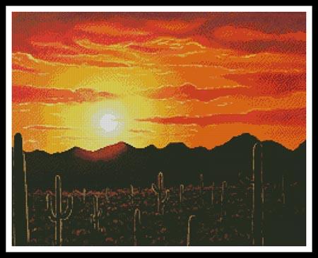 click here to view larger image of Arizona Sunset  (Mike Bennett) (chart)