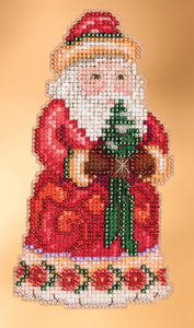 click here to view larger image of Christmas Cheer Santa (2013) (counted cross stitch kit)