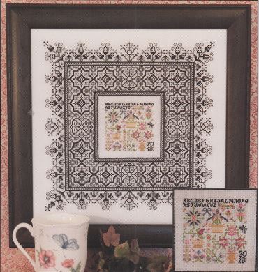 click here to view larger image of Black Lace Sampler (chart)