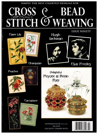 click here to view larger image of Cross Stitch & Bead Weaving Issue #90 (magazines)