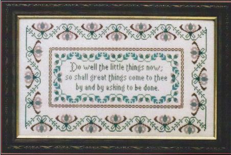 click here to view larger image of Persian Proverb Sampler (chart)