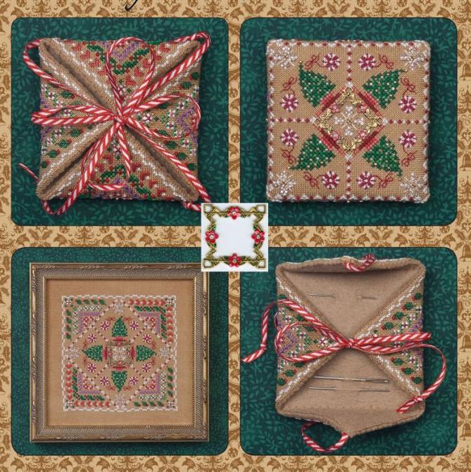 click here to view larger image of Gingerbread Needle Case (Limited Quantity) EXCLUSIVE TO ABC STITCH THERAPY (counted cross stitch kit)
