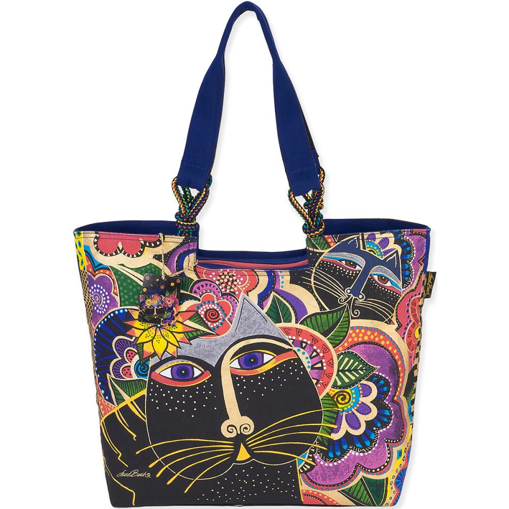 click here to view larger image of Carlotta's Cats Shoulder Tote (accessory)