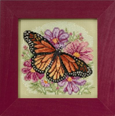 click here to view larger image of Winged Monarch (counted cross stitch kit)
