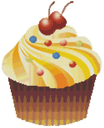 click here to view larger image of Big Cupcake (chart)