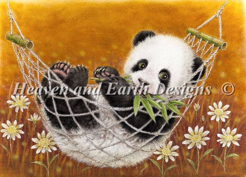 click here to view larger image of Hammock Panda - Yellow (chart)