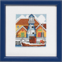 click here to view larger image of Blue Harbour (counted cross stitch kit)