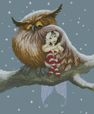 click here to view larger image of Fairy and Owl - (Pascal Moguerou) (chart)