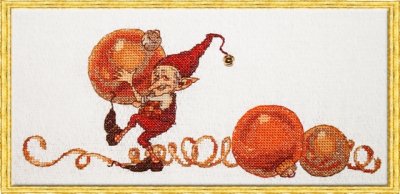 click here to view larger image of 1,2,3,..... Christmas (Kit) (counted cross stitch kit)