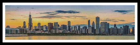 click here to view larger image of Chicago Skyline (chart)
