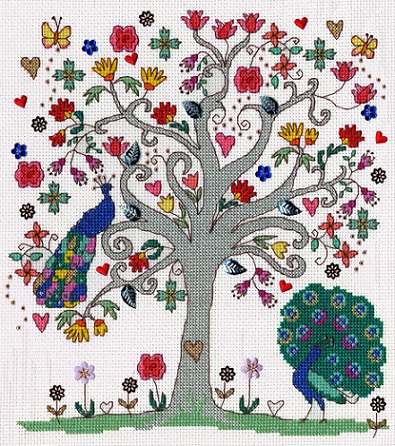 click here to view larger image of Love Summer (counted cross stitch kit)