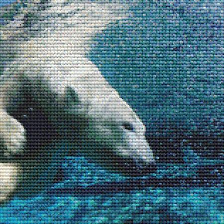 click here to view larger image of Diving Polar Bear (chart)