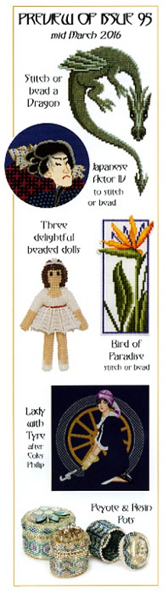 click here to view larger image of Cross Stitch & Bead Weaving Issue #95 (magazines)