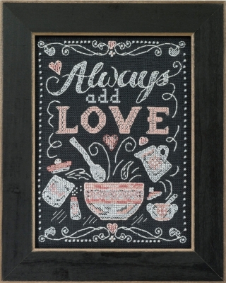 click here to view larger image of Add Love (counted cross stitch kit)