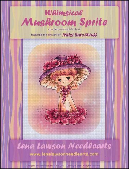 click here to view larger image of Whimsical Mushroom Sprite (chart)