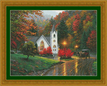 click here to view larger image of Autumn Chapel (chart)