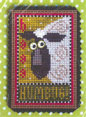 click here to view larger image of Baaa Humbug Kit (counted cross stitch kit)
