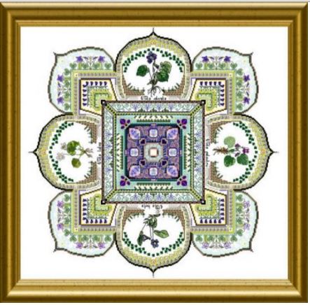 click here to view larger image of Violet Patch Mandala, The (chart)