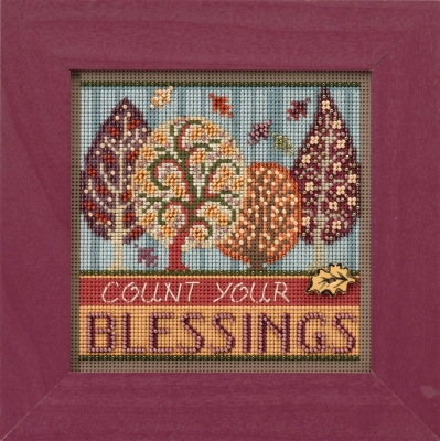 click here to view larger image of Blessings (counted cross stitch kit)
