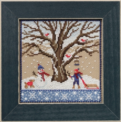 click here to view larger image of Winter Oak - Mighty Oak Series (counted cross stitch kit)