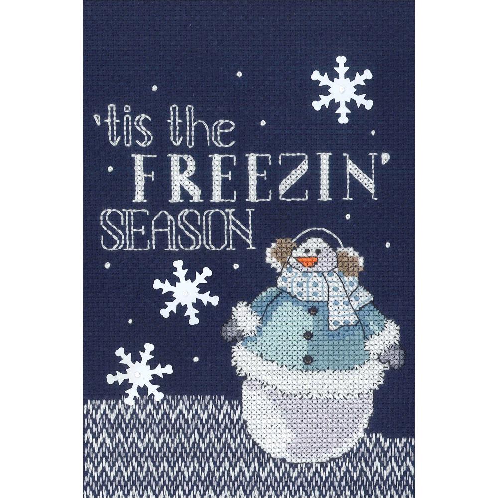 click here to view larger image of Freezin Season (counted cross stitch kit)