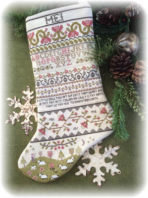 click here to view larger image of Band Sampler Stocking (chart)
