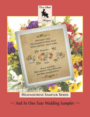 click here to view larger image of And In One Fate Wedding Sampler (chart)