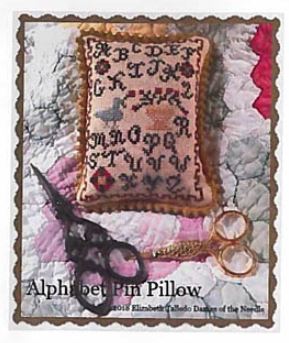 click here to view larger image of Alphabet Pin Pillow (chart)