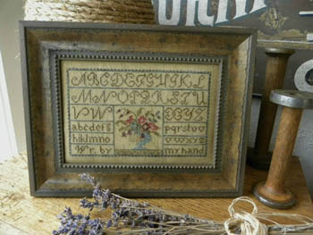 click here to view larger image of Painted Threads Sampler (chart)