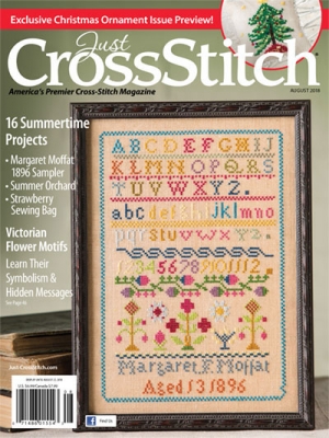 click here to view larger image of Just Cross stitch - July/August 2018 (magazines)