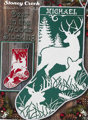 click here to view larger image of Deer In The Woods Stocking (chart)