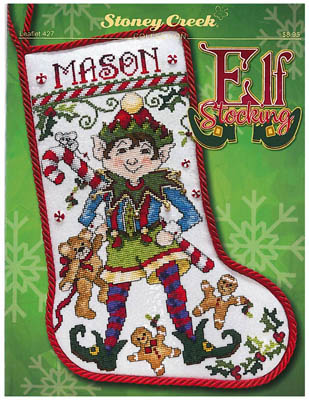click here to view larger image of Elf Stocking (chart)