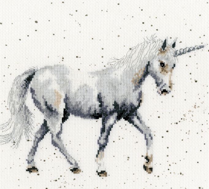 click here to view larger image of Believe in Magic - Hannah Dale (counted cross stitch kit)