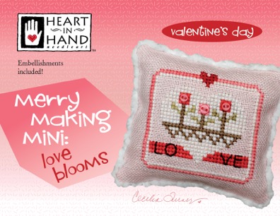 click here to view larger image of Merry Making Mini - Love Blooms (w/embellishments) ()