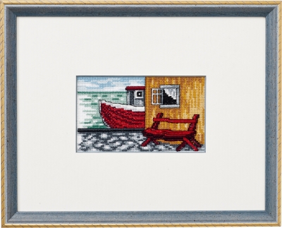 click here to view larger image of Harbor (counted cross stitch kit)