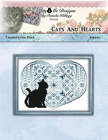 click here to view larger image of Cats and Hearts January (chart)