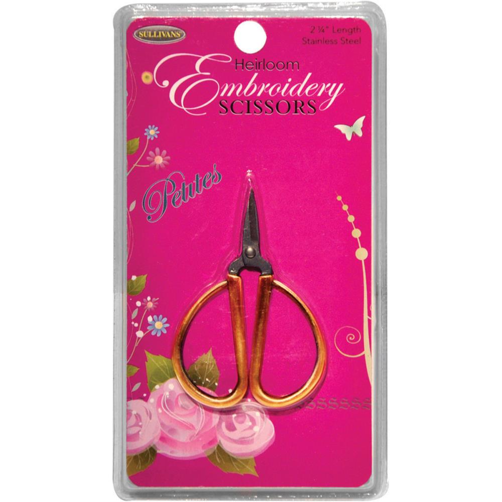 click here to view larger image of Sullivans Heirloom Petites Embroidery Scissors 2.25" (accessory)