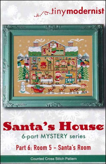 click here to view larger image of Santa's House Part 6 (chart)
