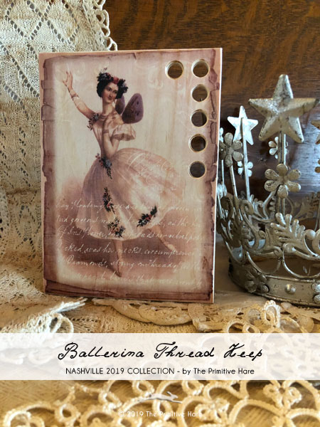 click here to view larger image of Ballerina Thread Keep (Storage and Craft Organisers)