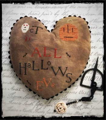 click here to view larger image of All Hallows Eve Heart (chart)