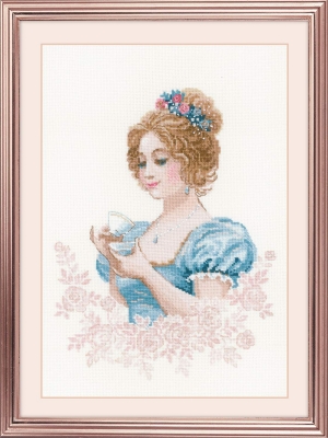 click here to view larger image of Afternoon Tea Club (counted cross stitch kit)