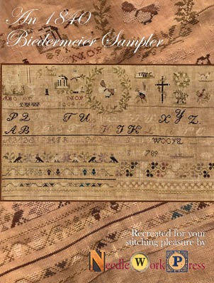click here to view larger image of 1840 Biedermeier Sampler (chart)