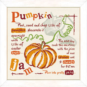click here to view larger image of Pumpkin Jam (chart)