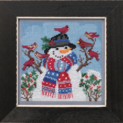 click here to view larger image of Winter Welcome (2019) (counted cross stitch kit)
