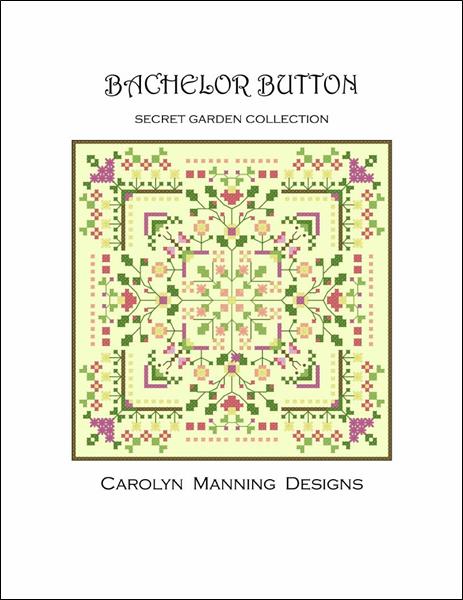 click here to view larger image of Bachelor Button - Secret Garden Collection (chart)